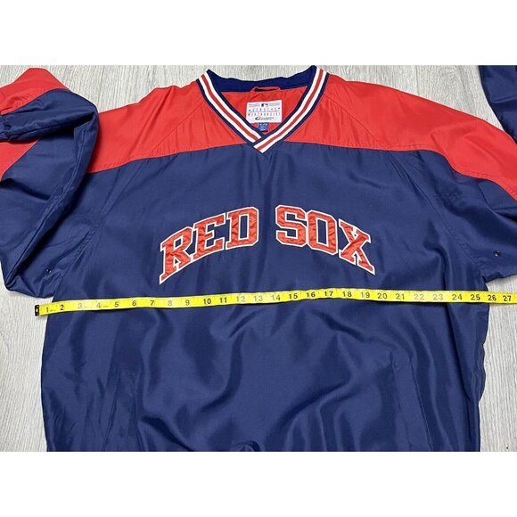 MLB Boston Red Sox G-lll Sports Carl Banks Pullover Windbreaker Jacket Adult XL - Picture 6 of 7